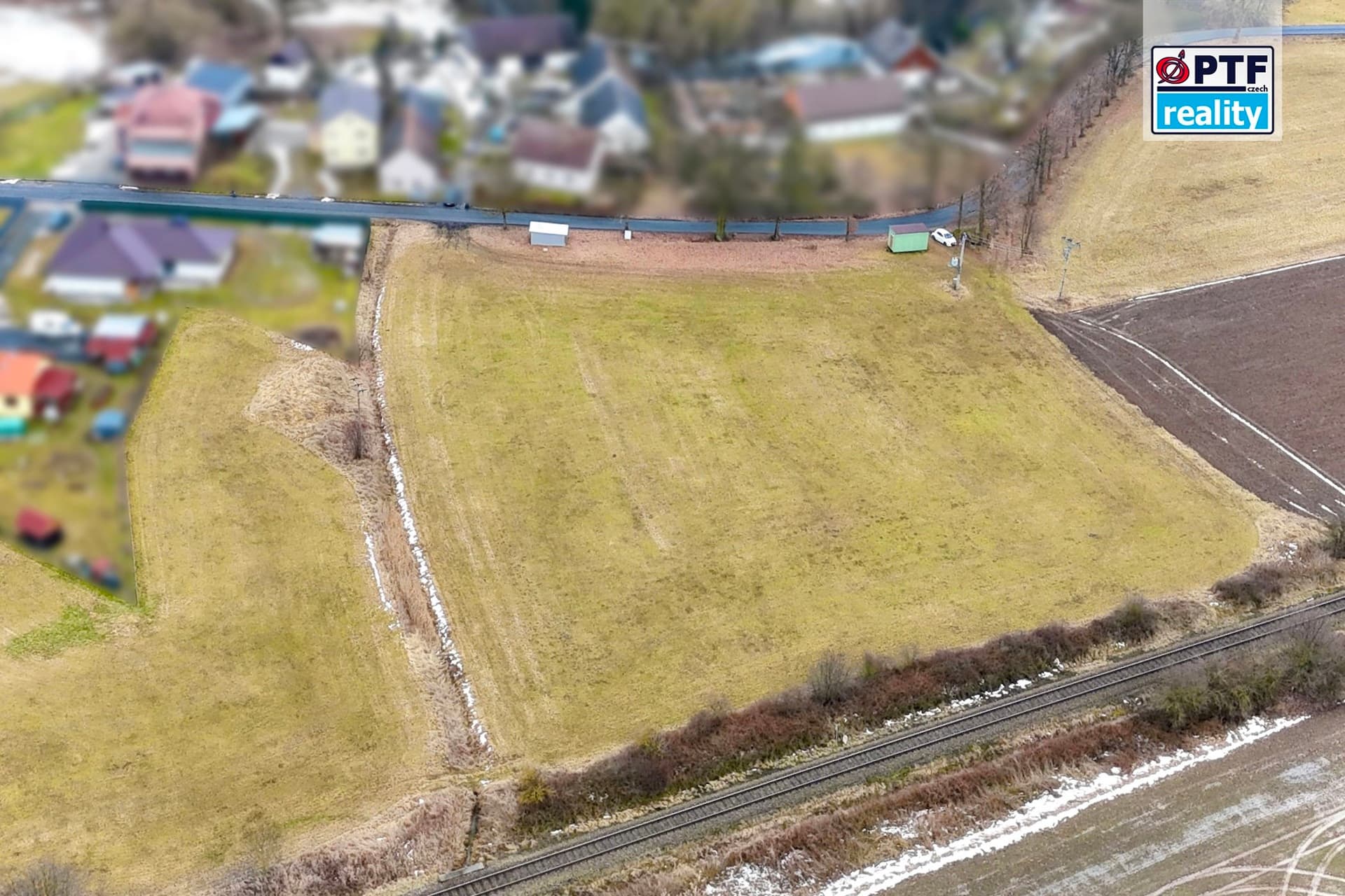 Prodej velkého stavebního pozemku (4000 m²), Bezděkov - Poborovice — Bezděkov (fotografie 7)
